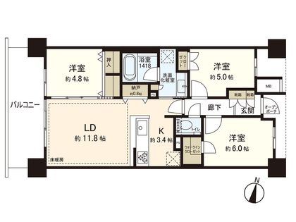間取図(平面図)