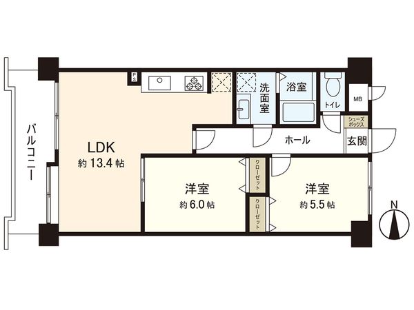 間取図(平面図)
