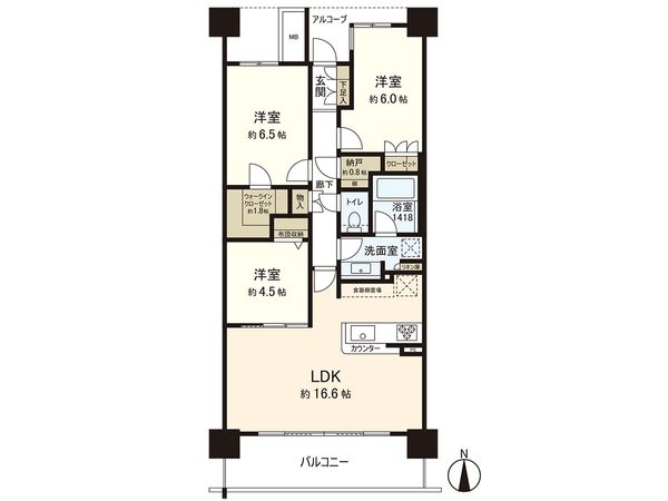 パークホームズ仙台卸町 間取図(平面図) パークホームズ仙台卸町 間取図(平面図)