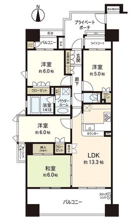 間取図(平面図)