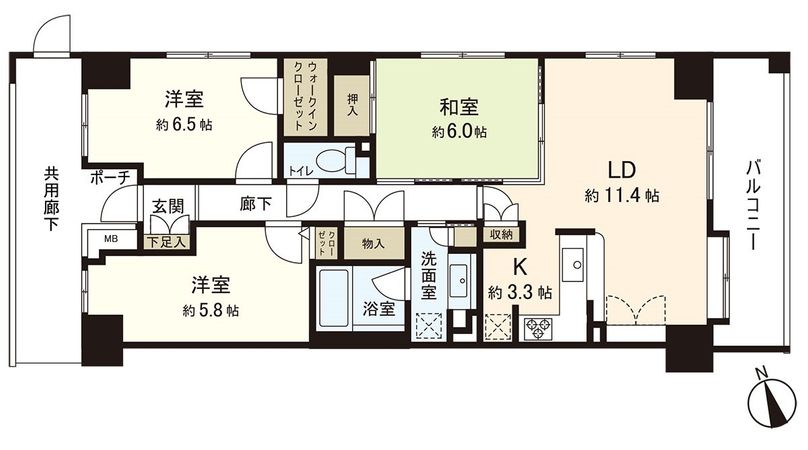 間取図(平面図)