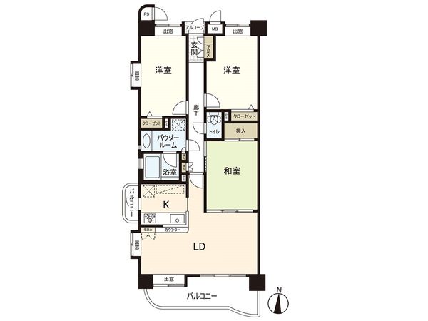 間取図(平面図)