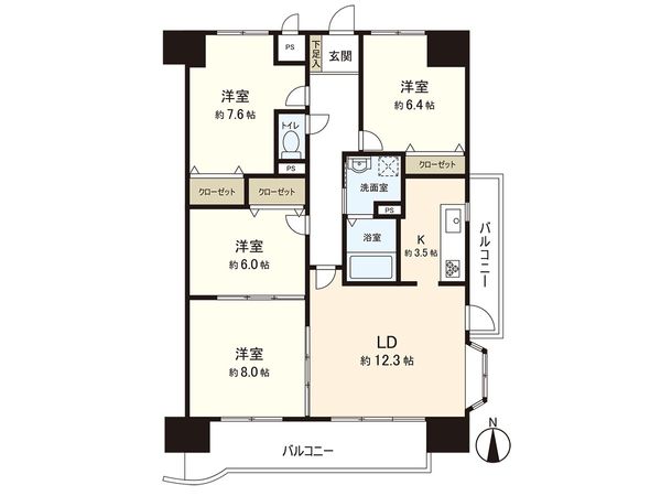間取図(平面図)