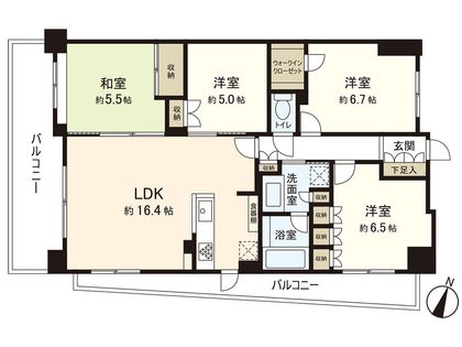 間取図(平面図)