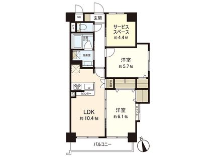 間取図(平面図)