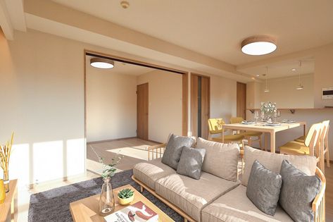 ダイアパレス福田町ステーションガーデン リビング