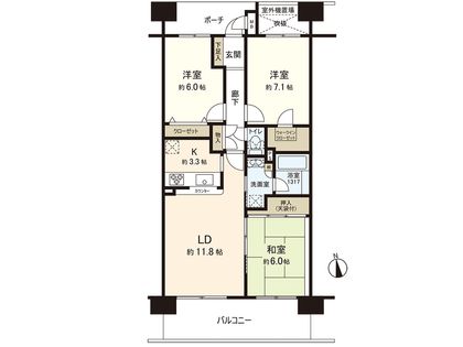 間取図(平面図)