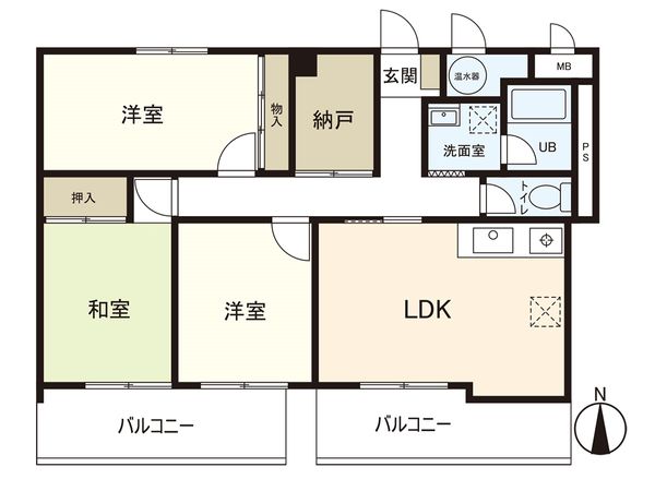 エクセレントエイト 間取図(平面図)
