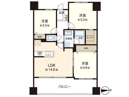 間取図(平面図)