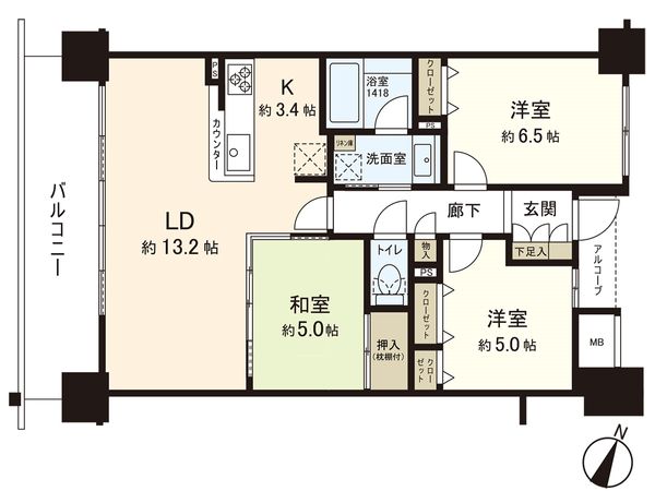 間取図(平面図)