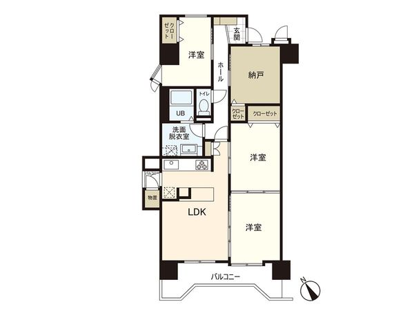 ライオンズマンション大和第2 間取図(平面図) ライオンズマンション大和第2 間取図(平面図)