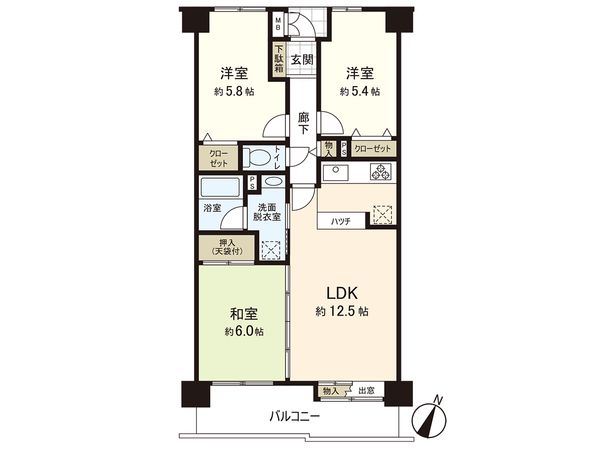 間取図(平面図)