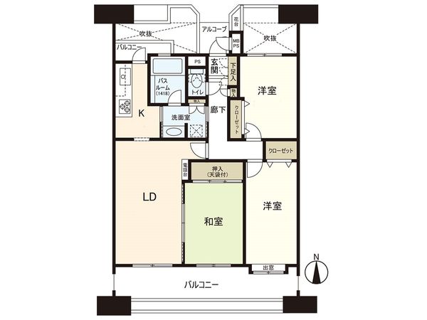 間取図(平面図)