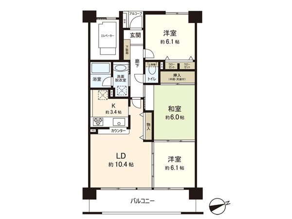 間取図(平面図)