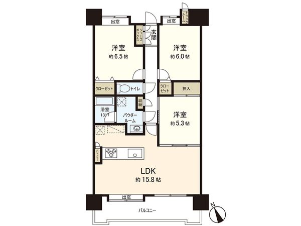 サンシティステーションプラザ多賀城 間取図(平面図) サンシティステーションプラザ多賀城 間取図(平面図)