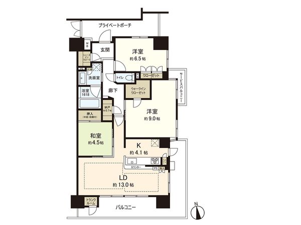 間取図(平面図)