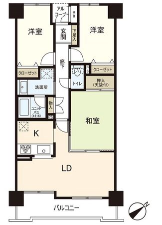 間取図(平面図)