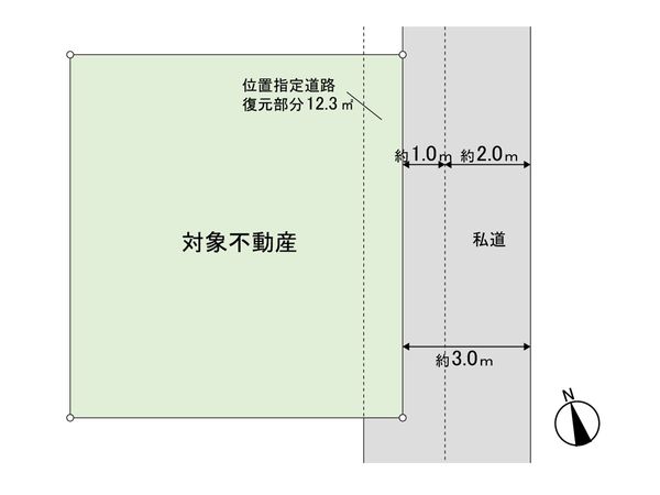 苦竹一丁目 土地 区画図 苦竹一丁目 土地 区画図