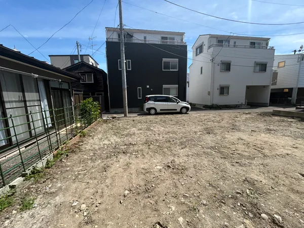 道路との高低差が無い平坦地！