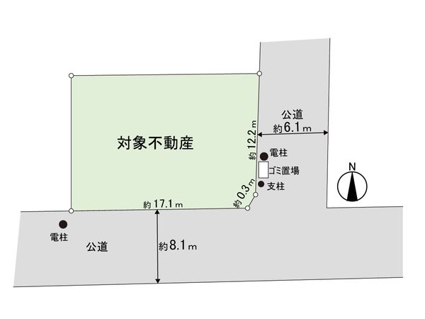 桜ケ丘二丁目 土地 区画図 区画図