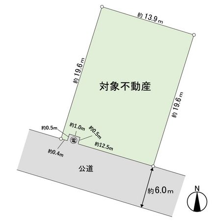鶴ケ谷一丁目 土地 区画図 鶴ケ谷一丁目 土地 区画図
