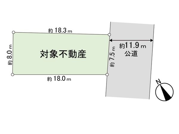 台原四丁目 土地 区画図 台原四丁目 土地 区画図