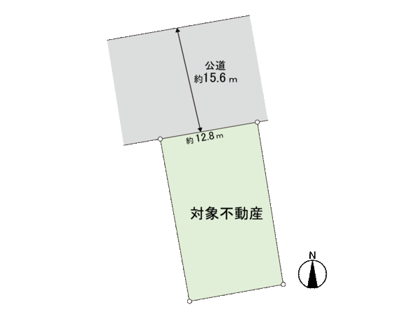 土地 南光台南一丁目 地形図