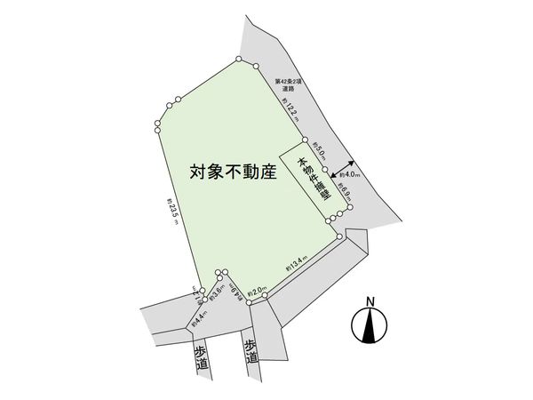 台原三丁目 土地 区画図 台原三丁目 土地 区画図
