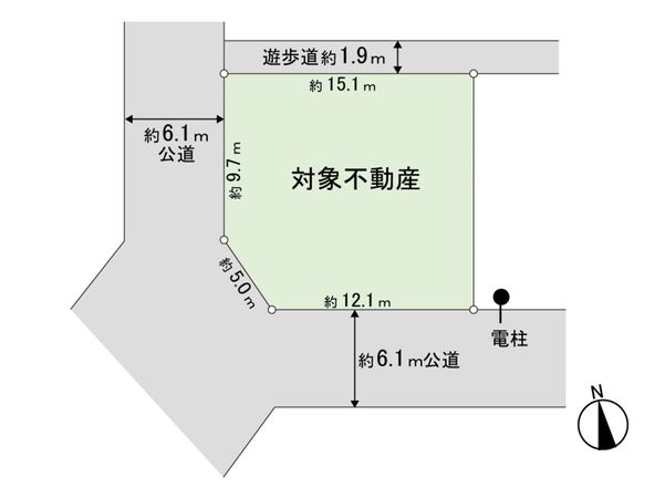 南光台東1丁目 区画図 南光台東1丁目 区画図