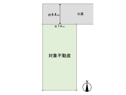 中江1丁目 土地 区画図