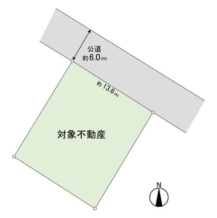 安養寺2丁目 土地 区画図