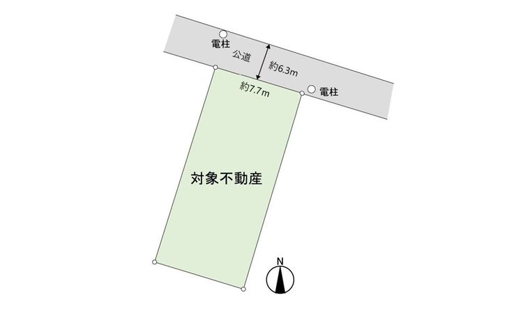 小田原4丁目 土地 区画図