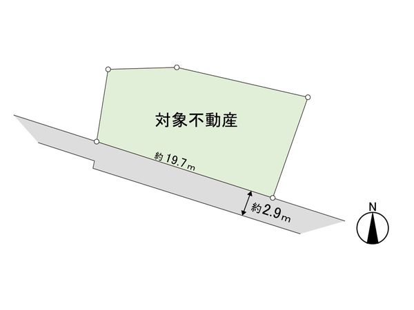 土地 堤町3丁目 区画図 土地 堤町3丁目 区画図