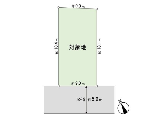 中山6丁目 土地 区画図 中山6丁目 土地 区画図