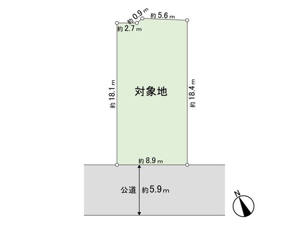 中山6丁目 土地 区画図 中山6丁目 土地 区画図