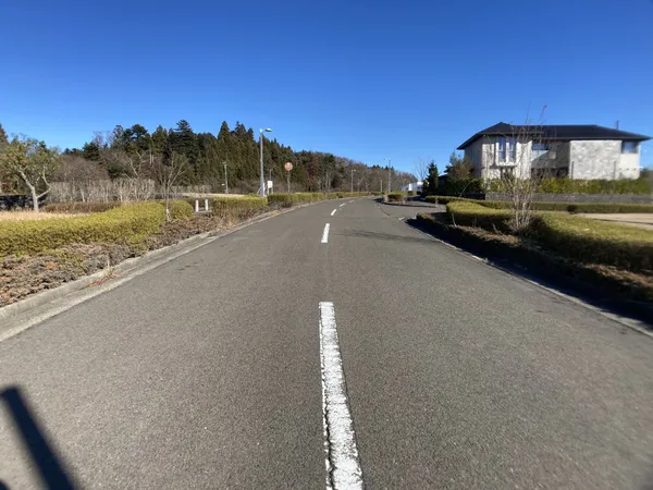 前面道路