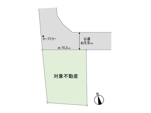 鶴ケ谷7丁目 土地 区画図 鶴ケ谷7丁目 土地 区画図