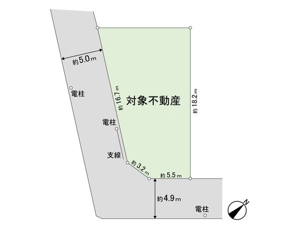 南光台南三丁目 土地 区画図 南光台南三丁目 土地 区画図