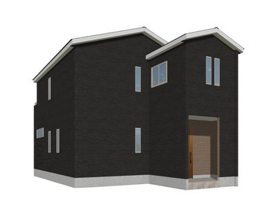 鶴ケ谷一丁目 新築2号棟 外観パース図