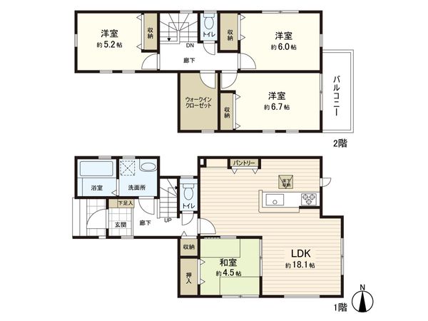 間取図(平面図)