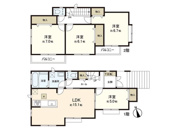 間取図(平面図)
