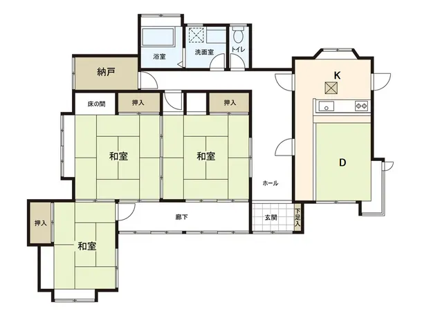 階段を上ることなく生活できるのが平屋住宅ならではのメリットです！