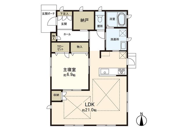 浮島二丁目 中古戸建 間取図(平面図)