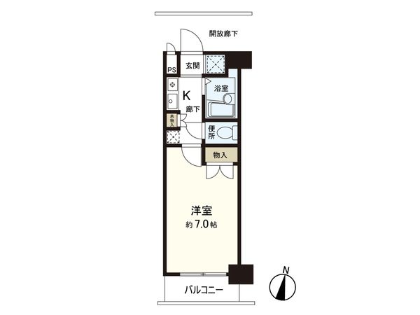 サンシテイ北四番丁 間取図(平面図) 間取図(平面図)
