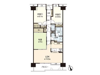間取図(平面図)