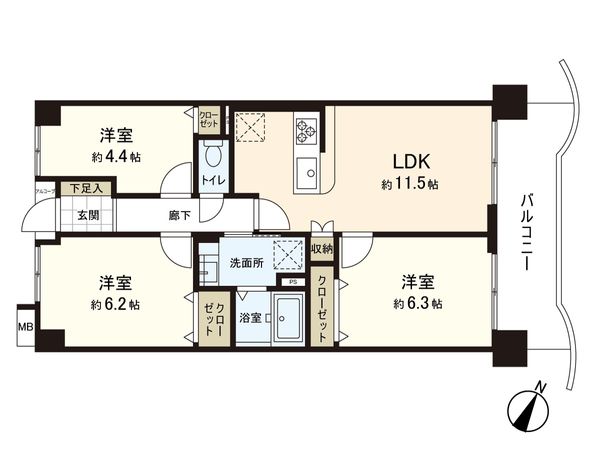 間取図(平面図)