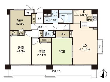 間取図(平面図)