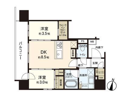 間取図(平面図)