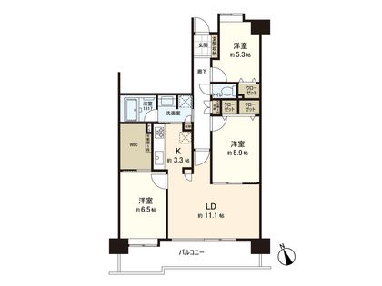 間取図(平面図)