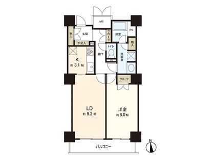 間取図(平面図) 間取図(平面図)